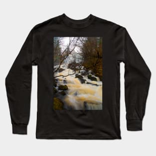 Aros Park Waterfall, Tobermory Long Sleeve T-Shirt